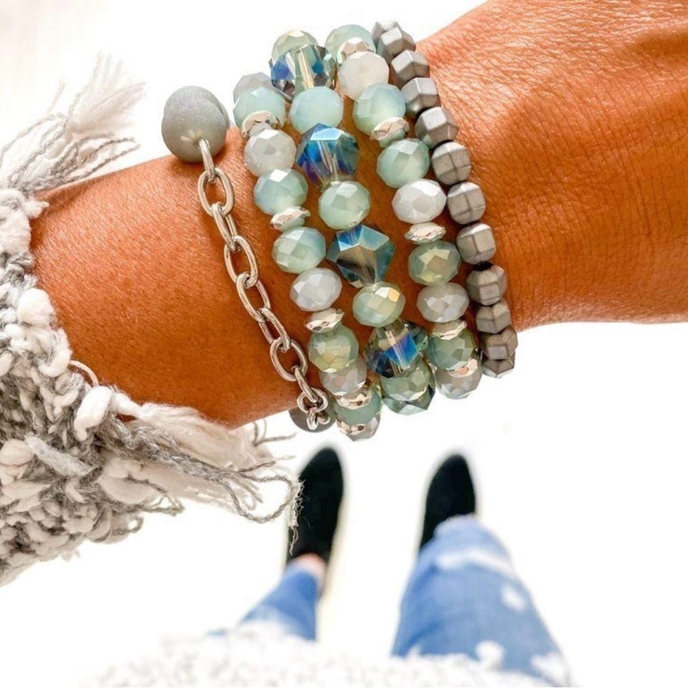 NEW MULTI LAYER BRACELET BY SAVVY BLING